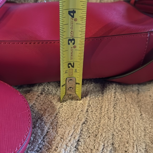 Michael Kors Bright Pink Cross Body Bag /20” strap drop/ 2 detachable sm bags - Picture 10 of 14